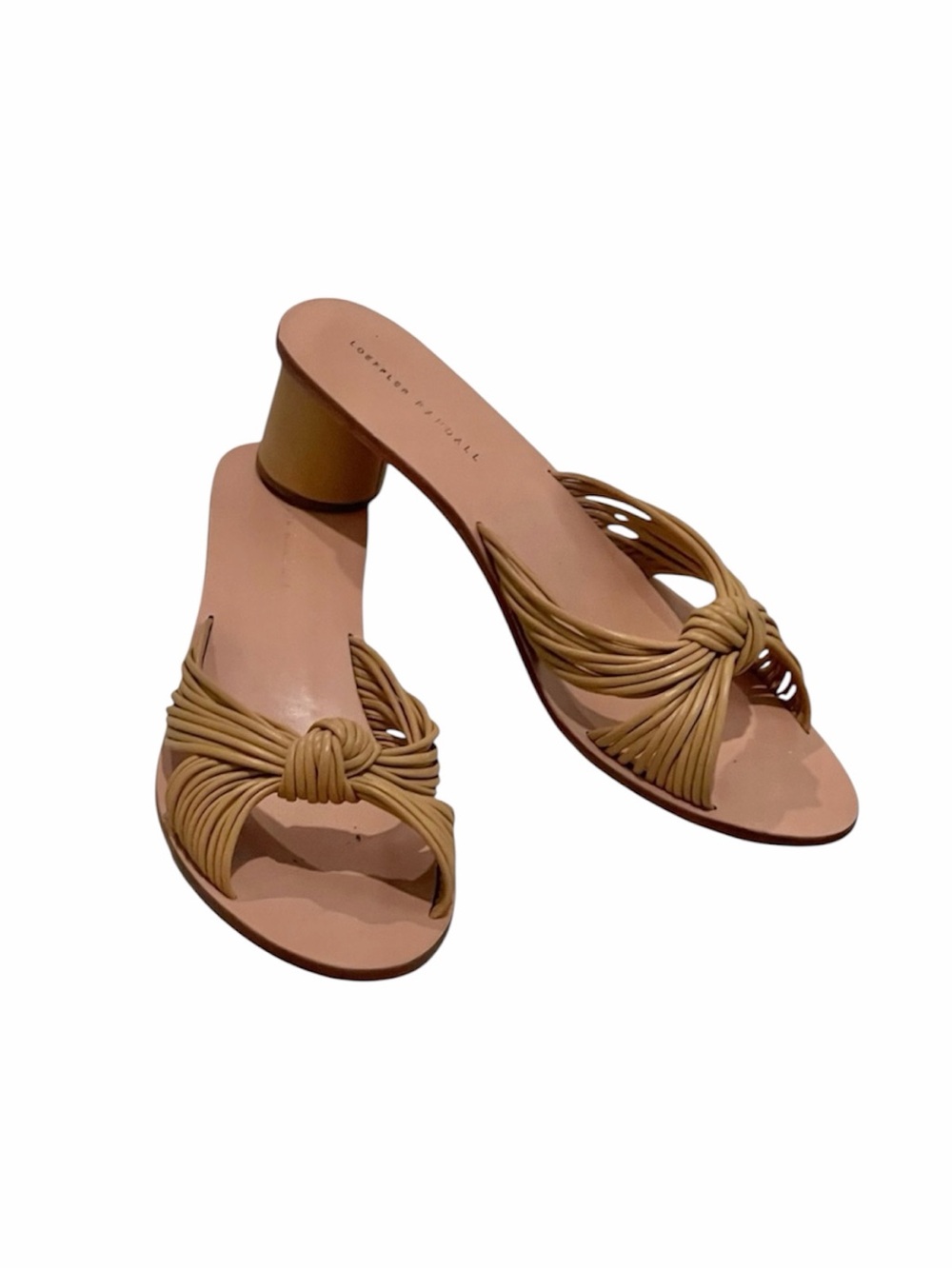 Loeffler Randall Celeste Knot Sandals Dune Size 11.5